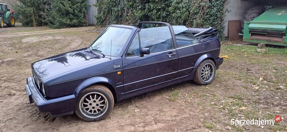 Volkswagen Golf mk1 cabrio nieuszkodzony Krusze