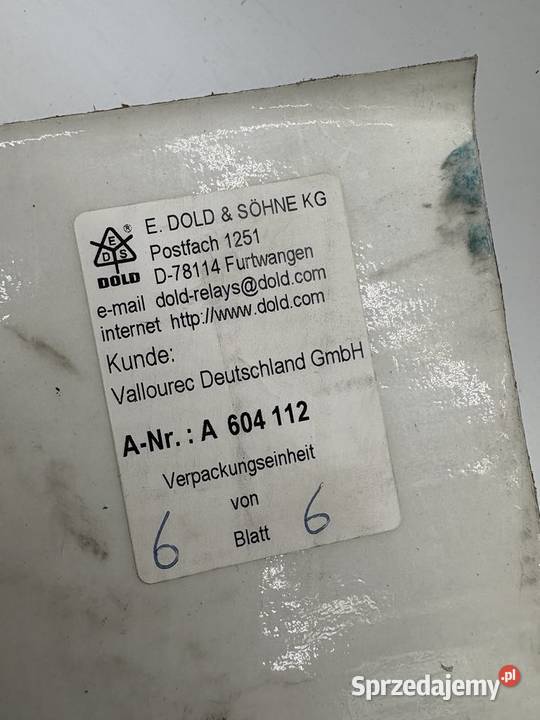 Dold Safemaster STS ZNR A604112 Safety switch Warszawa