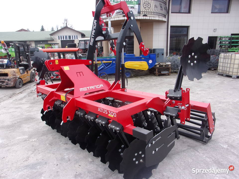 Agregat Uprawowo Siewny Talerzowy AUTS300 Rolnictwo Opoczno