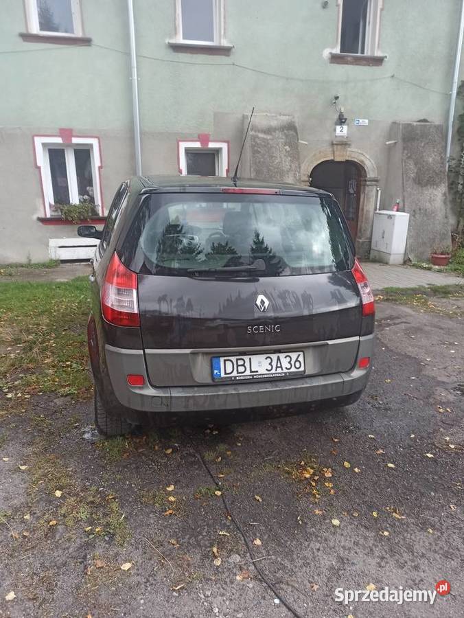 RENAULT SCENIC 20 BENZYNA 2004 PANORAMA MANUAL Scenic