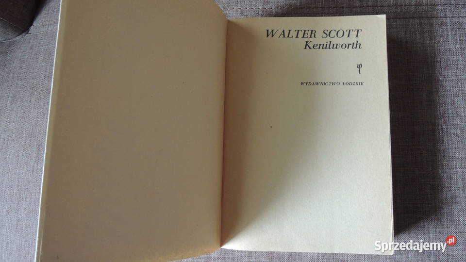 Książka Kenilworth Walter Scott Białystok podlaskie sprzedam