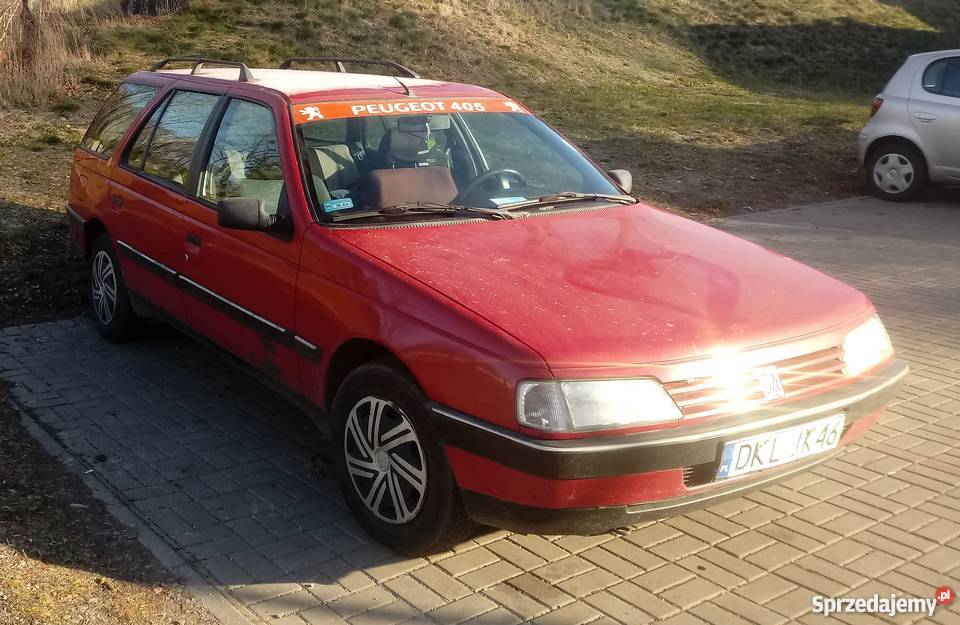 Sprzedam Peugeot 405 kombi 16 benzyna gaz 1580cm3