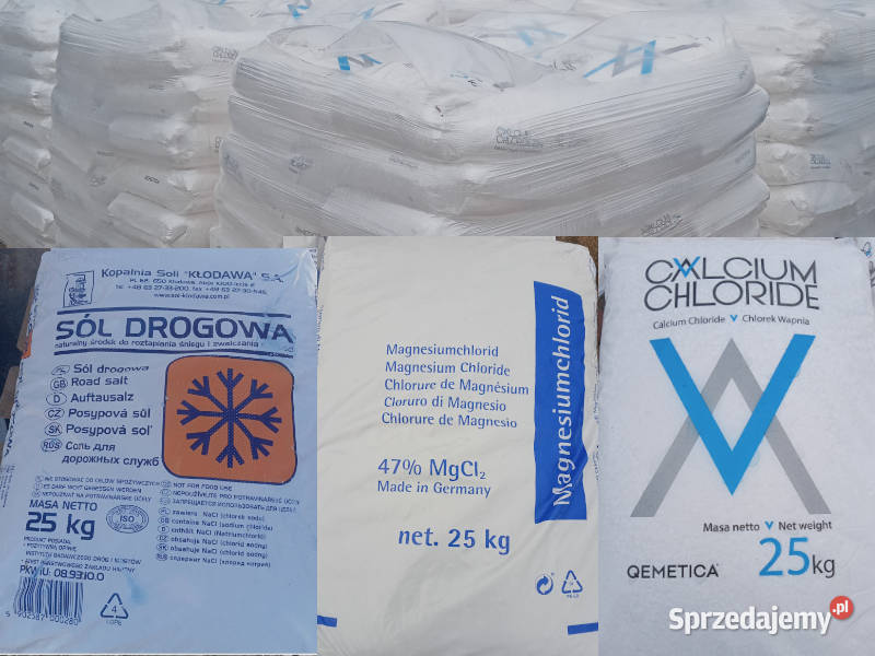 Sól drogowa z antyzbrylaczem Kłodawska paleta 45 kujawsko-pomorskie Sępólno Krajeńskie sprzedam