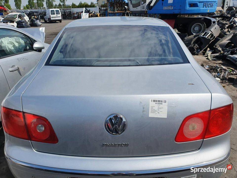 KLAPA TYŁ TYLNA VOLKSWAGEN PHAETON LG9R SREBRNA