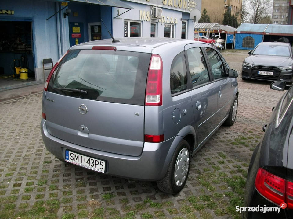 Opel Meriva Z gazemKlima sprawnaPodgrzewane 1598cm3 śląskie Katowice