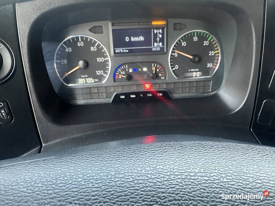 Mercedes 4x4 stały napęd HDS Hiab Wywrotka 3 mazowieckie Płock sprzedam