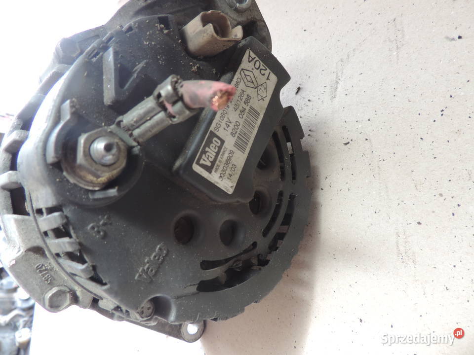 ALTERNATOR MEGANE SCENIC 1 FL 19 DCI 8200054588 układ elektryczny silnika Nowy Sącz