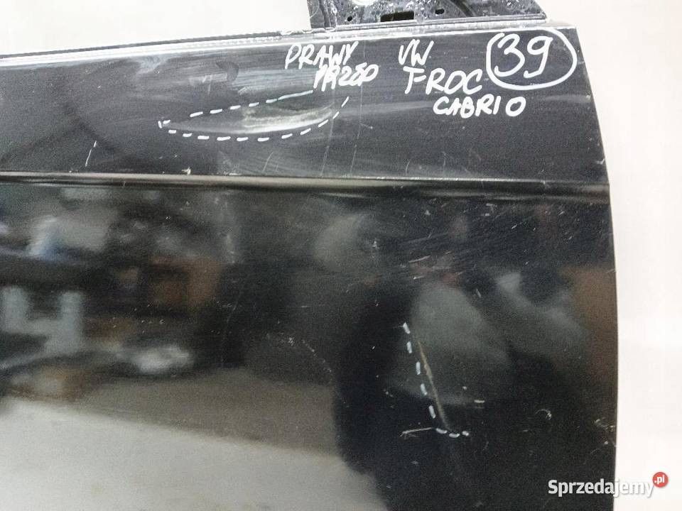 DRZWI PRZÓD PRZEDNIE PRAWE VW TROC CABRIO Drzwi sprzedam