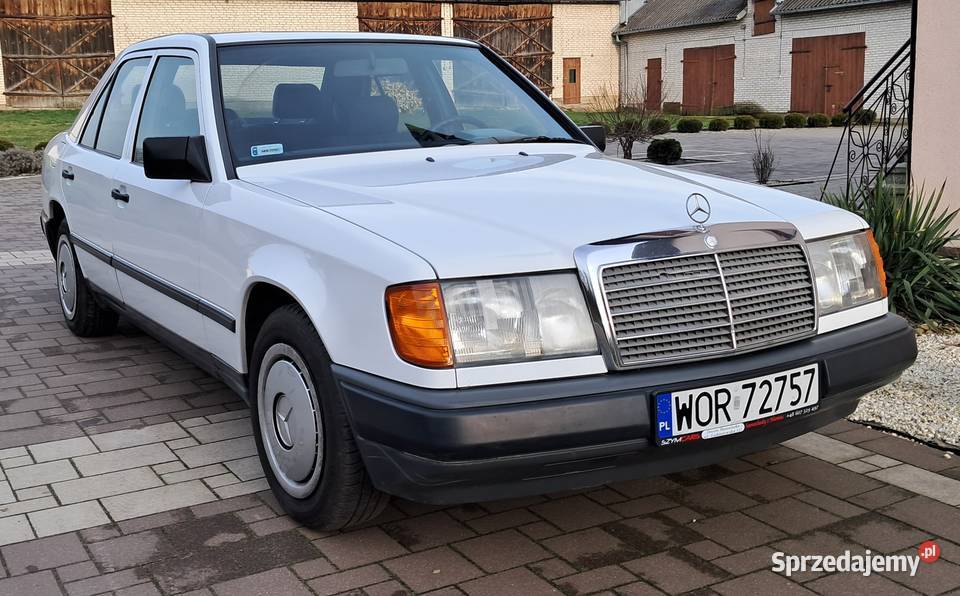 Sprzedam Mercedes W124 wąska listw gaznik 1989 nieuszkodzony mazowieckie Warszawa sprzedam