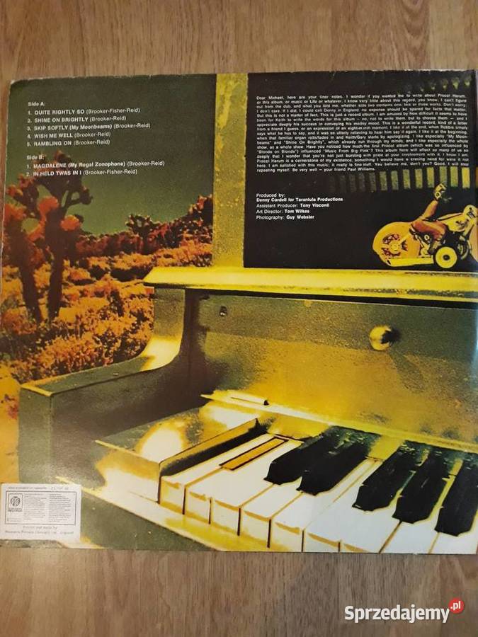 Klasyka progrocka PROCOL HARUM album 2 LP Rzeszów