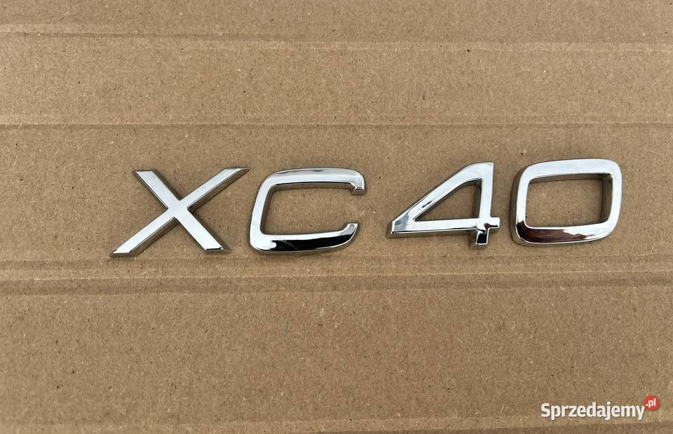Oryginalne emblematy Volvo XC40 B4 klapy tylnej Rzeszów
