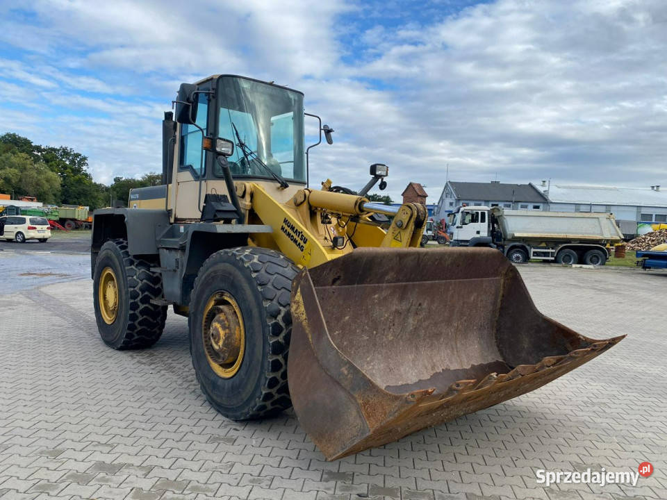 duża kołowa Komatsu Komatsu WA 2703 ładowarka Rok produkcji 1998 Głogówek