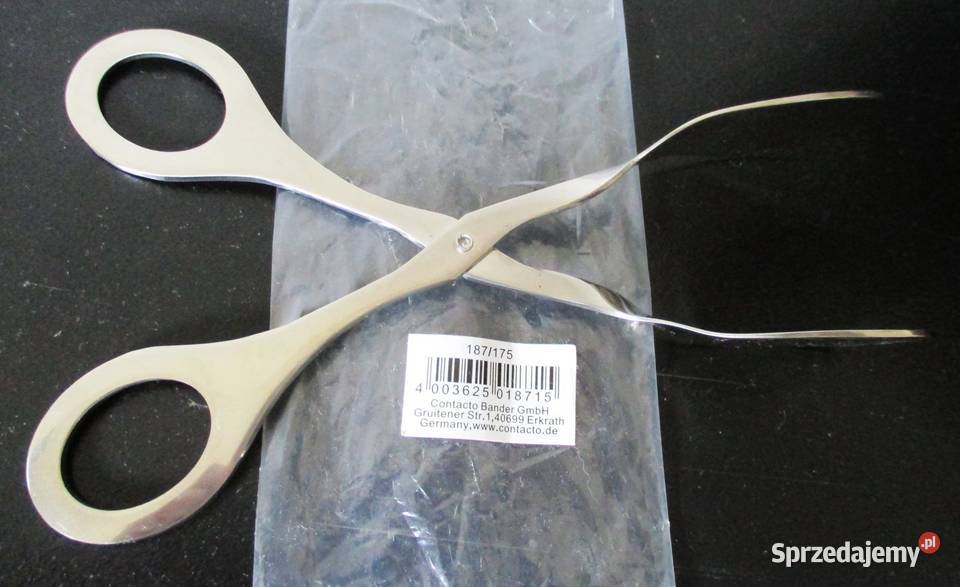 Szczypce Nierdzewne Cukiernicze CONTACTO 175 mm Nieporęt