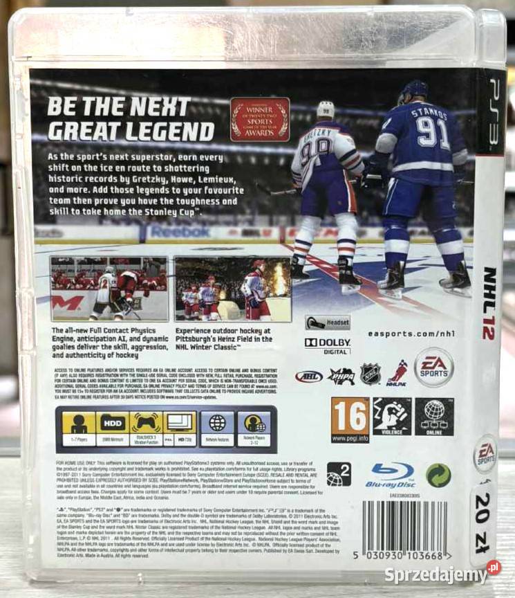 Gra 3 NHL 12 Elbląg