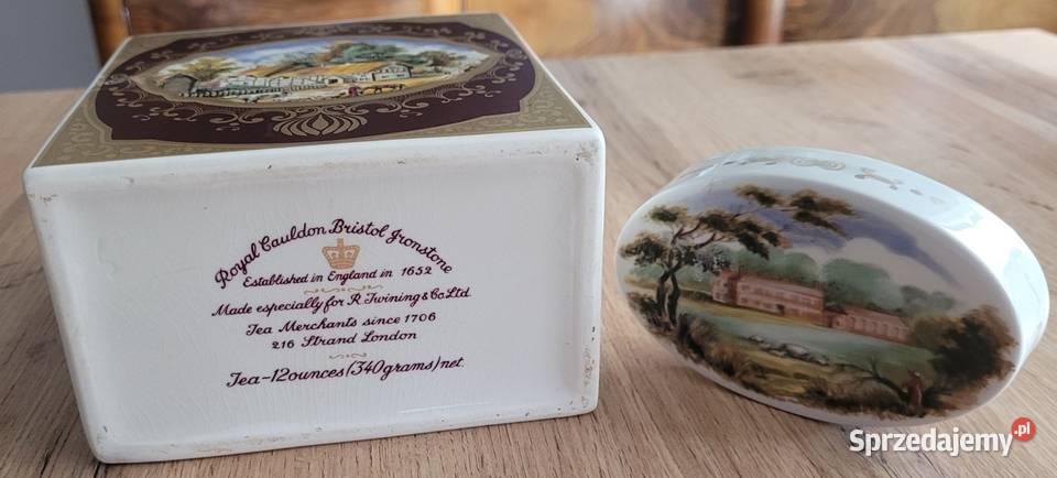 Angielska porcelana Ironstone pojemnik na Kraków sprzedam