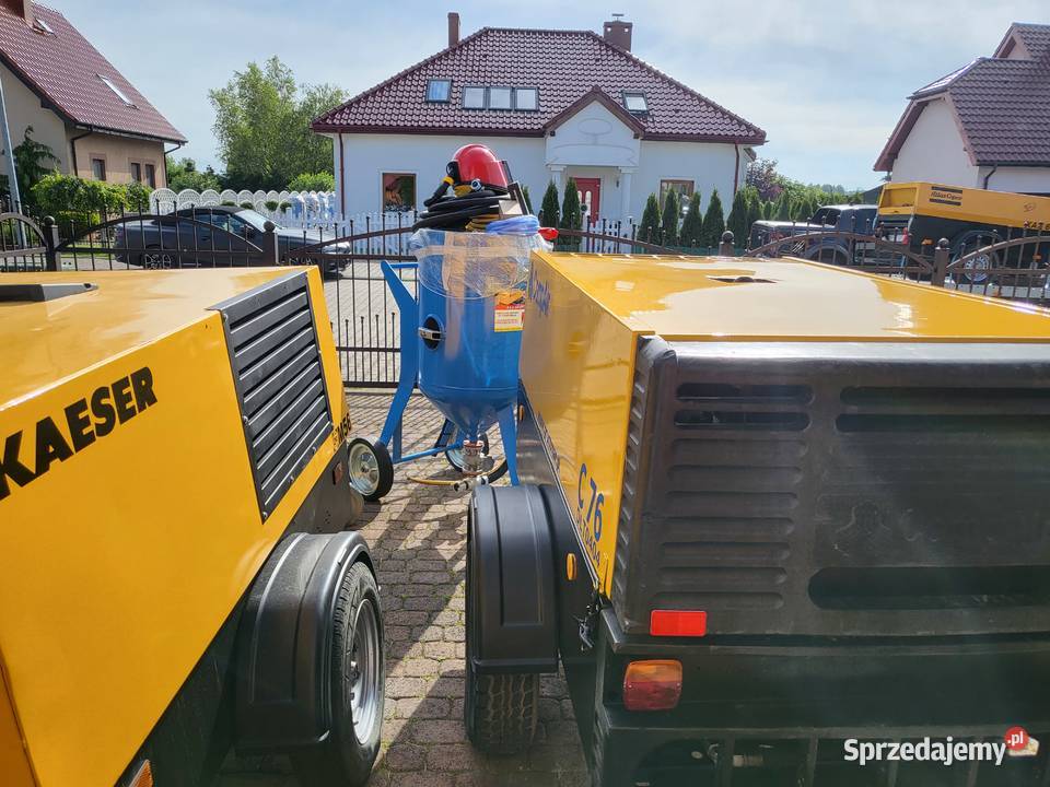 Kompletny zestaw do piaskowania Piaskarka Szczecin
