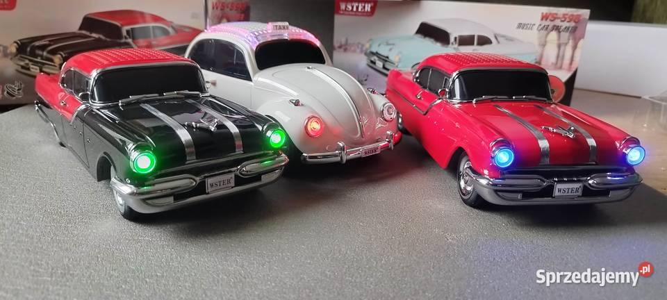 Głośnik Bluetooth Retro Samochód WS598 WSTER 10W