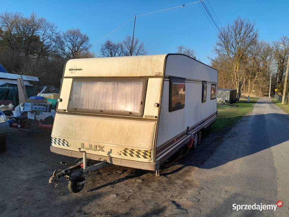 Przyczepa kempingowa Burnster Lux 640 640m 2 Burstner lubuskie Krosno Odrzańskie