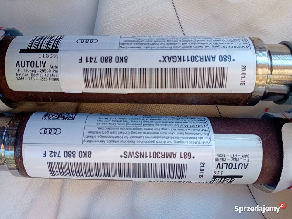 Audi a4 b8 lift deska kurtyny pasy do