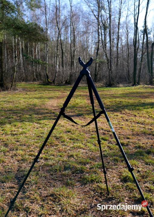 Pastorał myśliwski trójnóg tripod podpórka mazowieckie Warszawa
