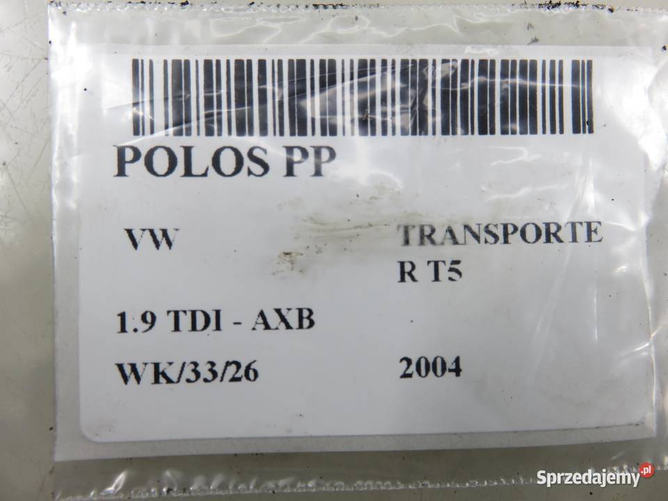PÓŁOŚ PRAWA PRZEDNIA VW T5 19 TDI 7H0407272AJ małopolskie