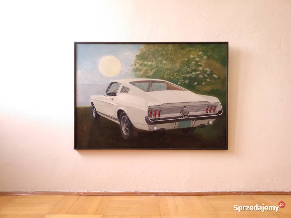 Obraz Ford mustang Malarstwo Sędziszów Małopolski