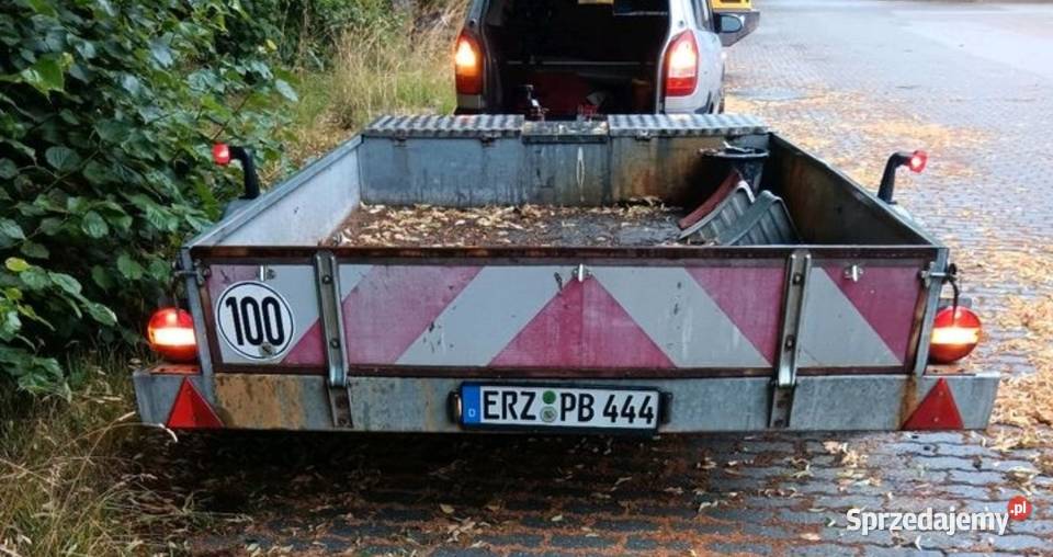 Przyczepka jednoosiowa na kat B 1500 dmc 25m x Koszalin sprzedam