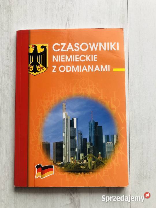 Czasowniki niemieckie z odmianami książka do Łódź