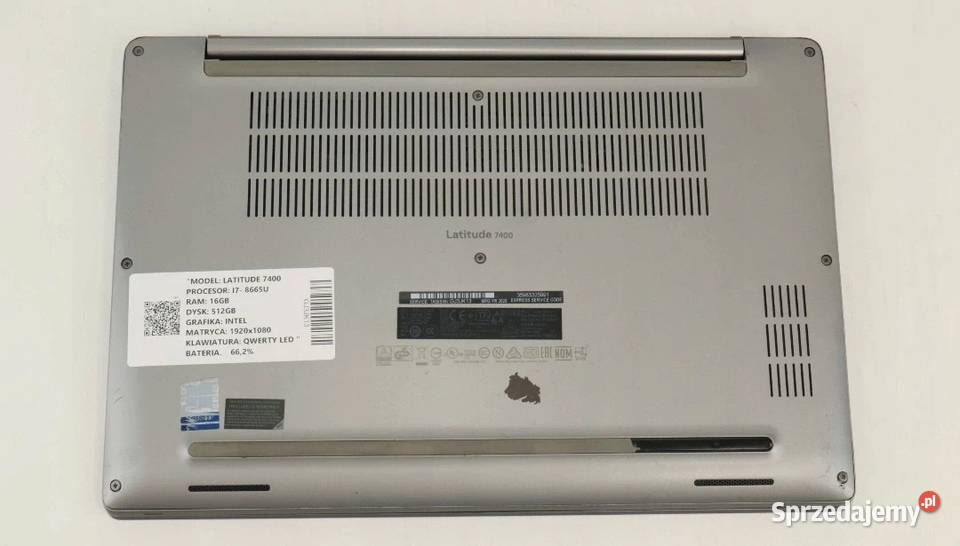 Laptop Dell latitude 7400