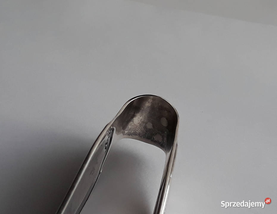 Posrebrzane szczypce do cukru WMF Dąbrowa Górnicza