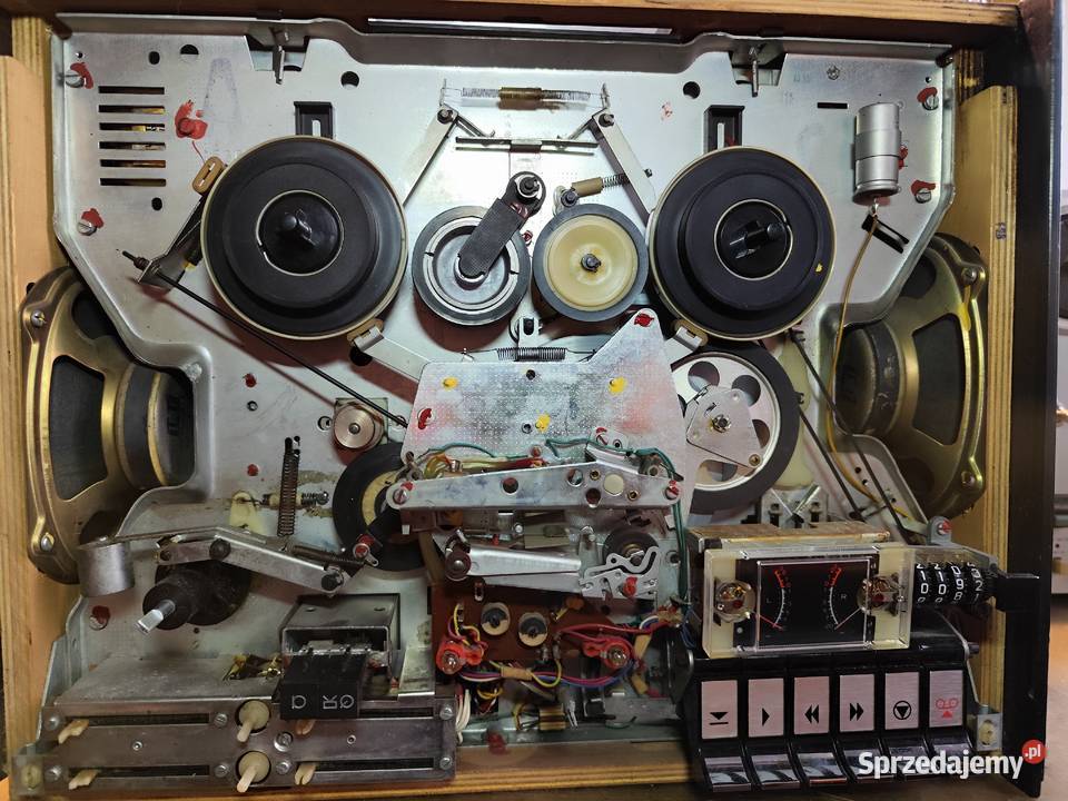 magnetofon szpulowy Unitra M2405S Forte 1979r Stargard