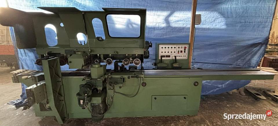 Strugarka czterostronna pięcio głowicowa