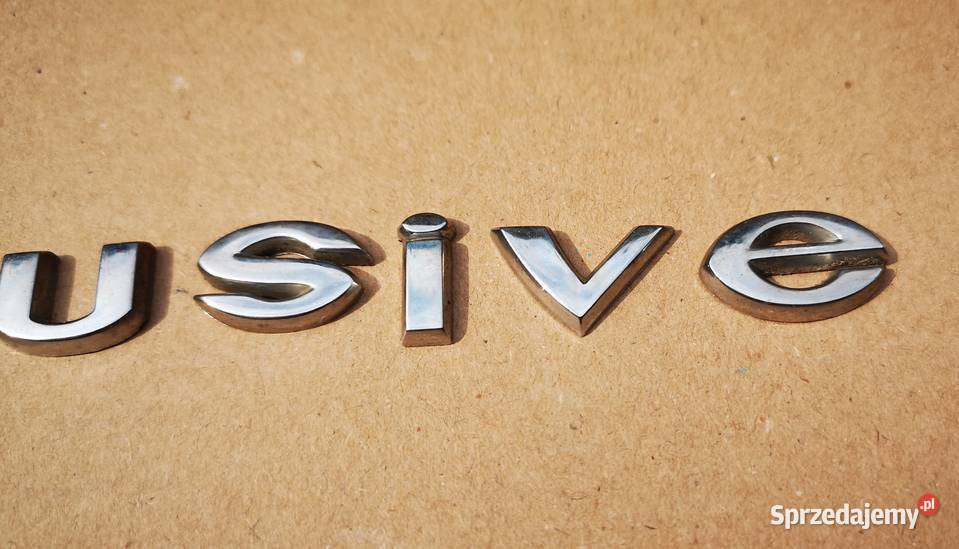 Citroen C8 logo emblemat EXCLUSIVE drzwi osobowe Warszawa