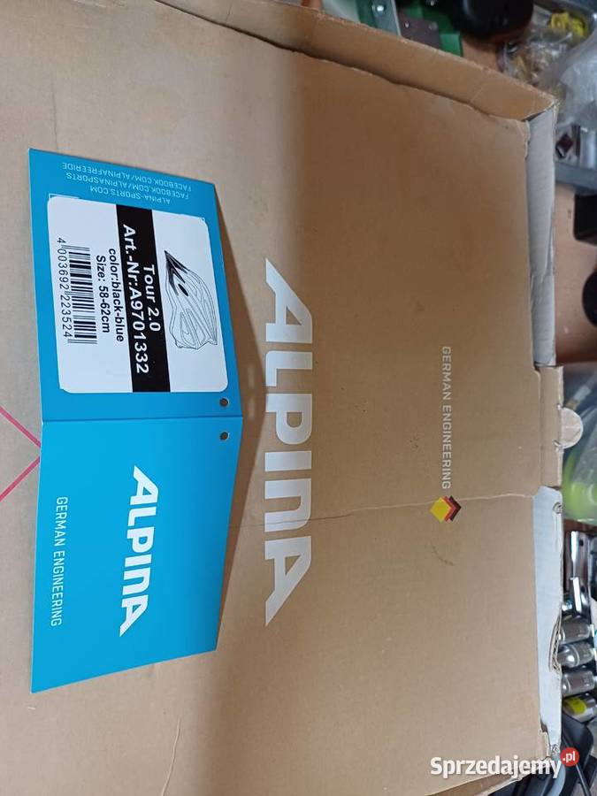 ALPINA KASK TOUR 20 BLACKBLUE Kaski i odzież