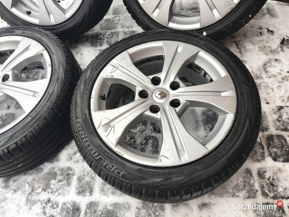Koła alufelgi opony letnie Renault 20550R17 sprzedam