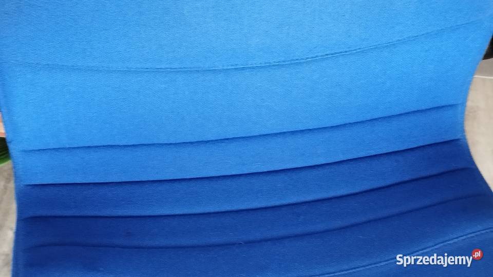 fotel krzesło obrotowe niebieskie wielkopolskie Poznań