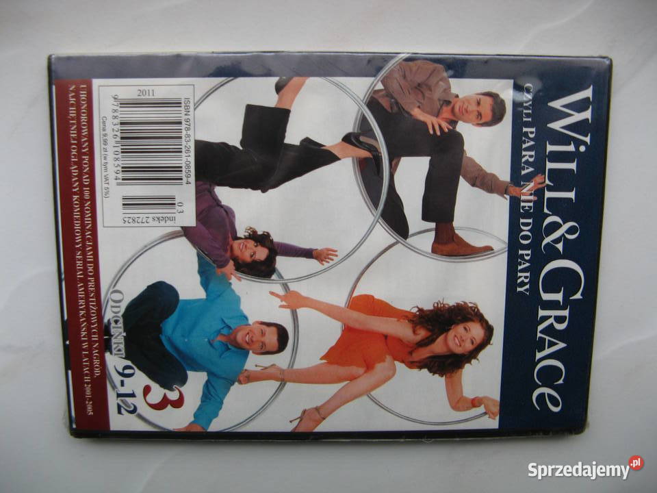 Will i Grace 5 DVD 20 odcinków polski lektorNowe DVD Filmy Poznań