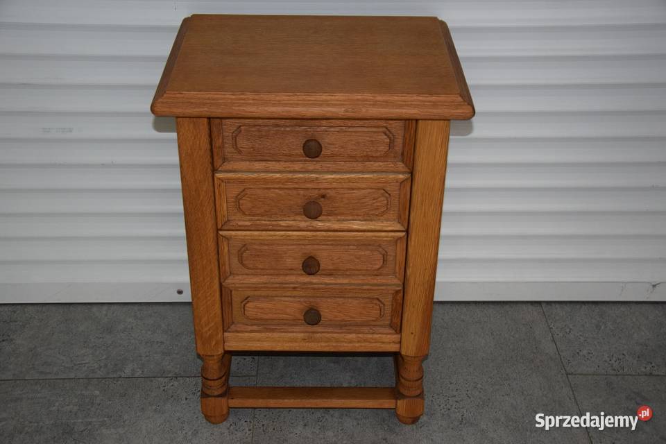 szafka z szufladami z drewna dębowego super stan warmińsko-mazurskie Olsztyn