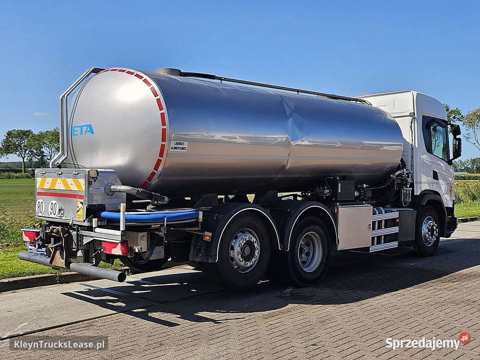 Scania G410 XTmilktank cysterna 6x2 2018
