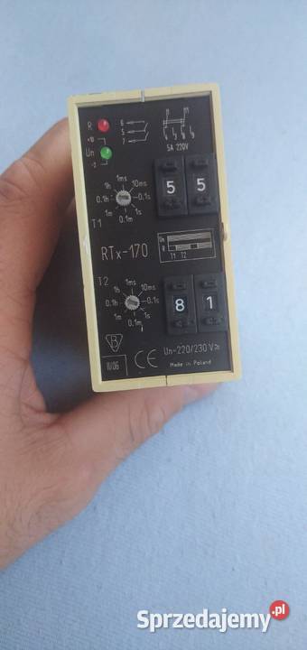 Przekaźnik czasowy RTX170 220V230VACDC rtx 170 Sandomierz