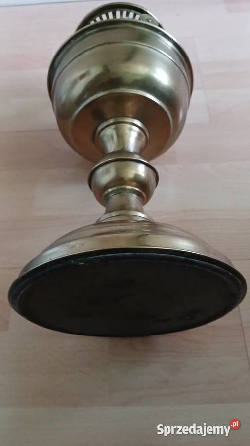 Stara mosiężna lampa naftowa małopolskie