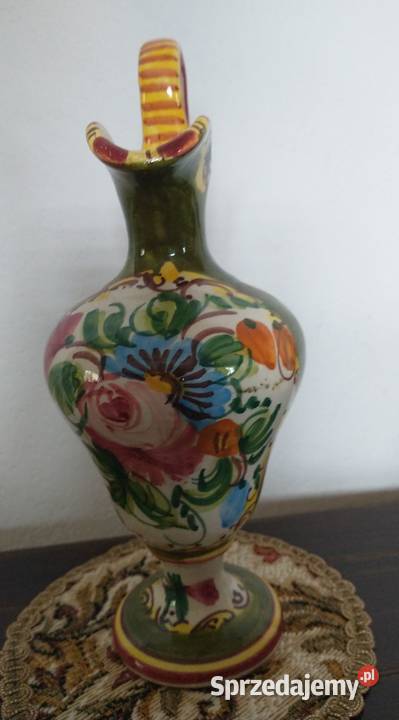 Amforka ceramiczna włoska ręcznie wykonana wielkopolskie Krotoszyn