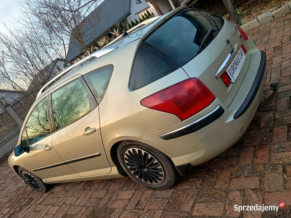ŁADNY PEUGEOT 407 SW diesel manualna