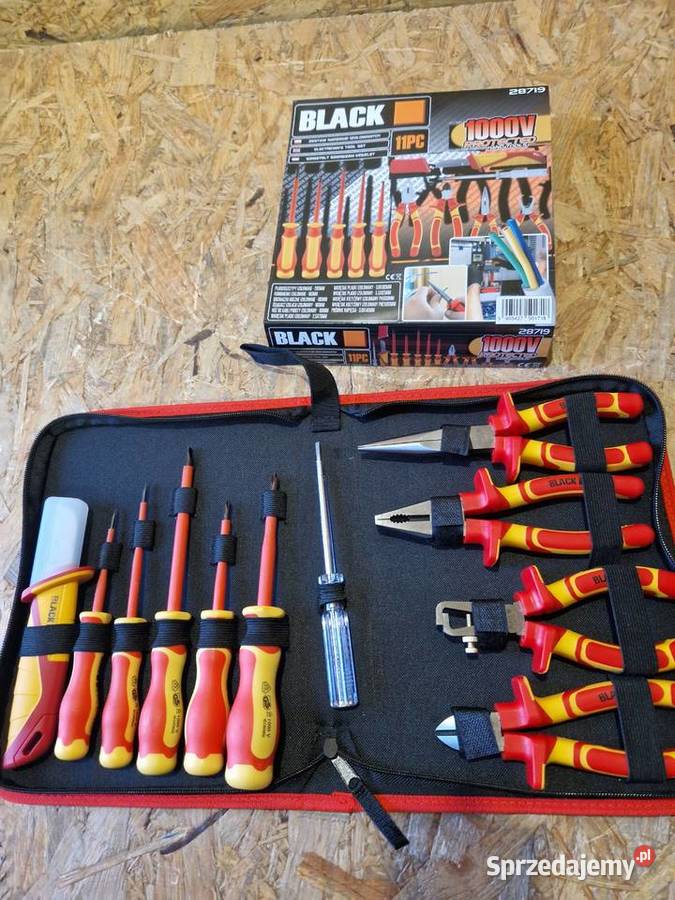 ZESTAW NARZĘDZI IZOLOWANYCH 11 ELEKTRYKA DOMU Głogowa