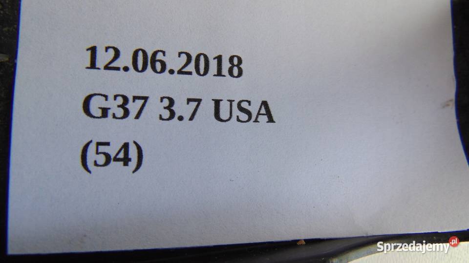 OSŁONA ZAŚLEPKA PLASTIK LP INFINITI G37 0713 wielkopolskie Nowy Tomyśl