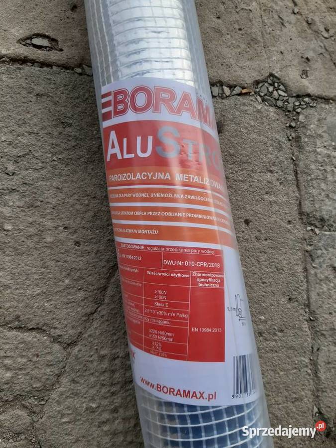 Folia paroizolacyjna aluminiowana Alustro 100 Łęczna
