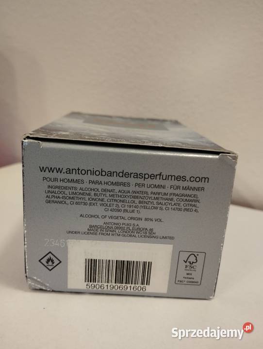 Antonio Banderas intense ice 100ml Perfumy i wody