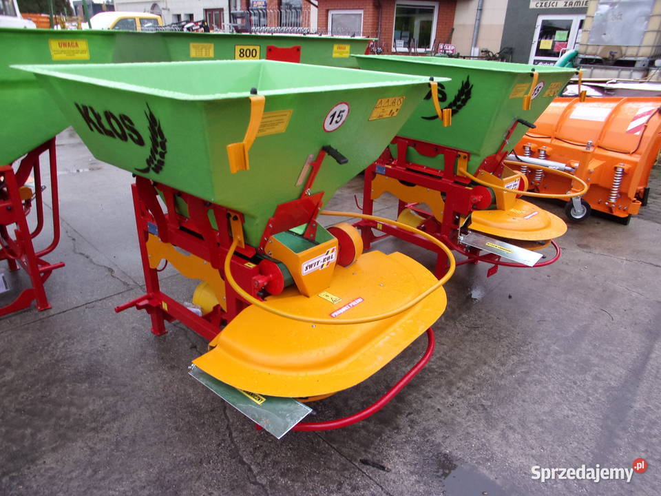 Rozsiewacz nawozowowapienny KŁOS 600 2tarczowy w Rozsiewacze nawozów Opoczno