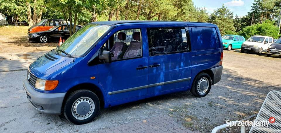 Mercedes Vito 23 TD 110 6 Osobowy Bez korozji ABS wielkopolskie Chodzież