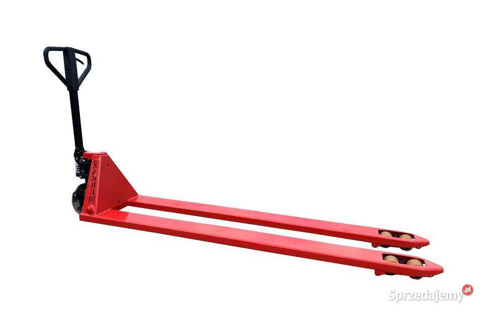 Długi wózek paletowy widłowy 1800mm polski Warszawa